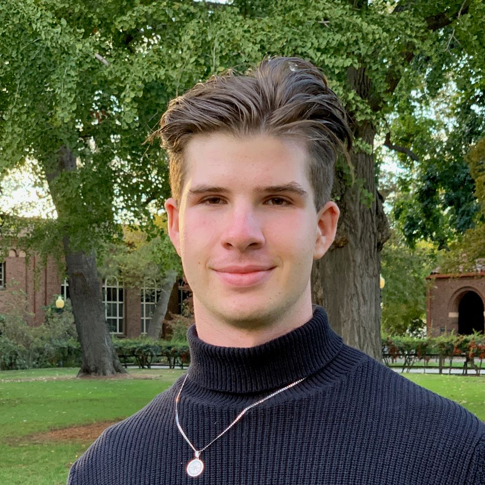 a picture of Filip smiling